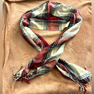 Plaid scarf